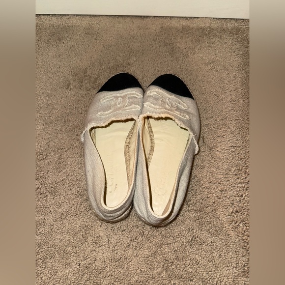 Chanel CC Logo Canvas Espadrilles, women’s size 39 (8.5 in US). - Picture 1 of 12